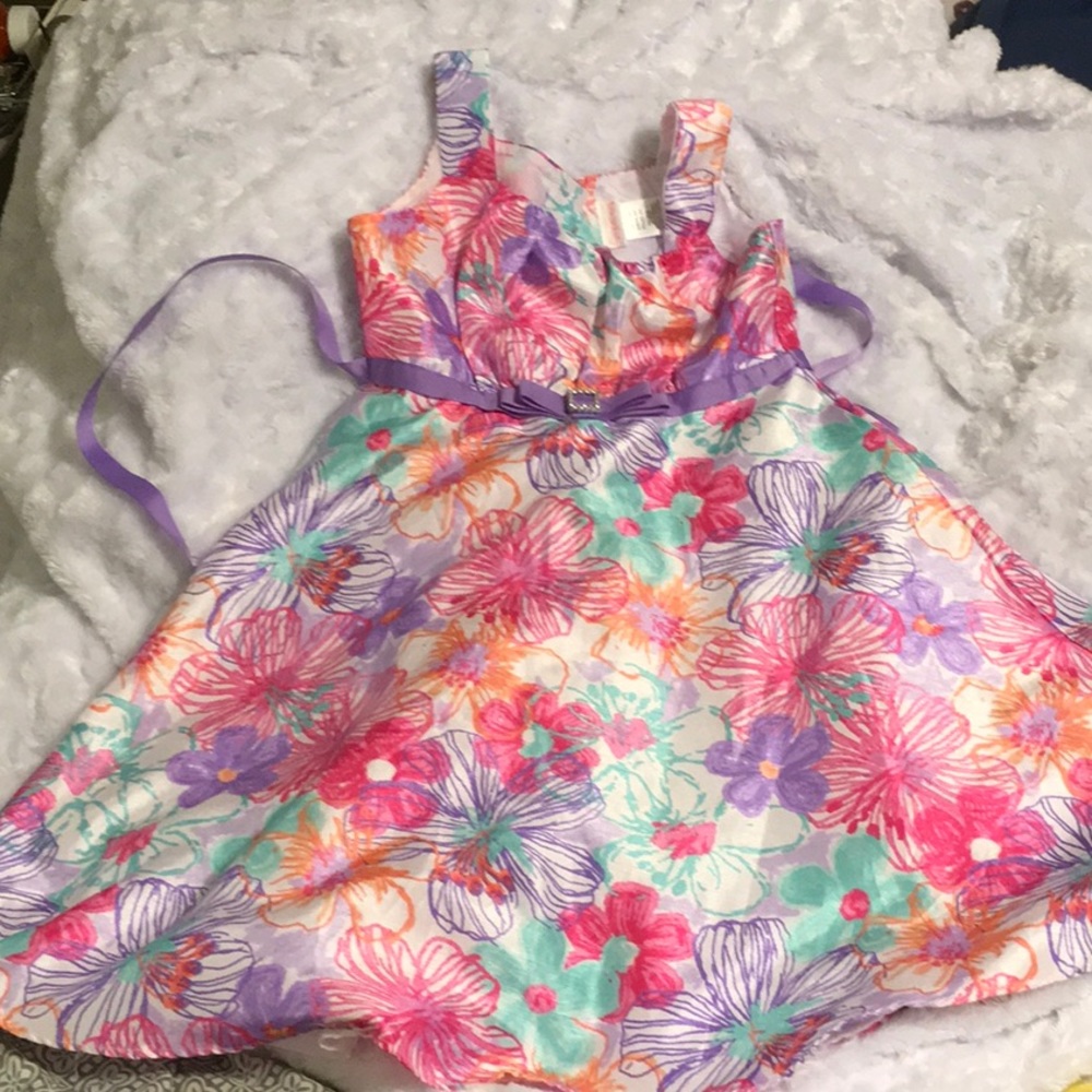 Youngland 6X floral dress